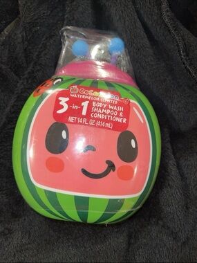 Cocomelon Watermelon Scented 3-in-1 Body Wash Shampoo & Conditioner